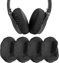 GVOEARS Headphone Ear Pads Covers with Stretchable Fabric for Beats Studio 3/2 Wireless/Wired Bose QC35 25 15 Headphones and Other Headsets with 8-11cm(3.14" - 4.33") Ear Cushions [ 2 Pairs ] (Black)