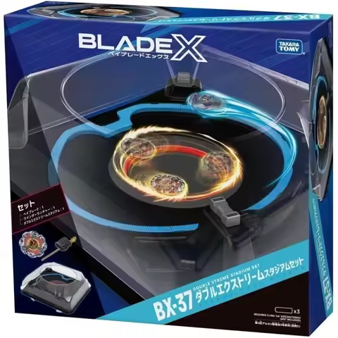 Takara Tomy Bey X BX-37 Double Extreme Stadium Blade CARD GAME