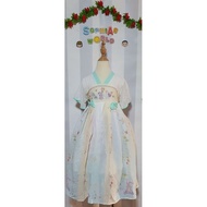 united nations costume UN hanfu for girls 4-6 yrs old