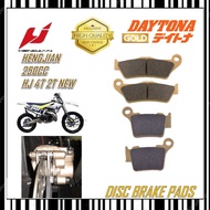 HENGJIAN DISC BRAKE PADS HENGJIAN 250CC HJ 2T V2 250CC HJ 4T V2 DIRT BIKE GOLD QUALITY