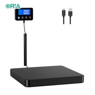 ORIA Digital Postal Scale 200kg Heavy Duty Weighing Scale with Hold/Tare/LCD Display Rechargeable Di