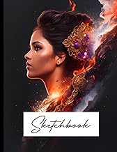 Sketch Book: Woman's Strength to Rise Above Challenges, Defy Odds, and Inspire, Big Size 8.5x11 Inch