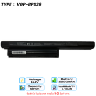 แบตเตอรี่ Battery Sony BPS26a SVE141D12T SVE141L11T VGP-BPS26A VGP-BPS26 VGP-BPL26 ของใหม่ 100%!!! ส