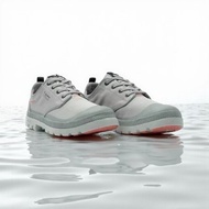 PALLADIUM 防水升級潮流橘標低筒防水鞋 灰 79145-011
