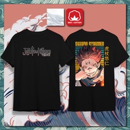 100% COTTONRYOMEN SUKUNA 16 JUJUTSU KAISEN Cotton Unisex T Shirt Bu Lelaki Wanita Perempuan Anime Gr