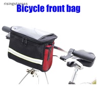 【RGSG】 Bicycle Bag Front Handlebar Bag Mountain Bike Handlebar Chartered Handlebar Road Car Folding Handlebar Horizontal Hanging Bag Hot
