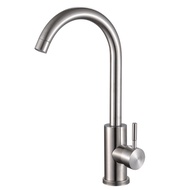  304 Stainless Steel Kitchen Faucet Sink Faucet Tap Cold and Hot Mixer Tap