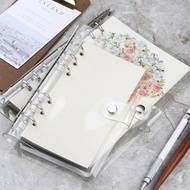 Binder Folder binder 6 holes/A6/A5 transparent soft PVC notebook binder cover