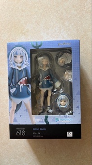 已開 新淨 一定要睇詳情 Max Factory Figma Hololive Production Gawr Gura vtuber 噶嗚‧古拉  附特典 特典版 618