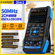 FNIRSI 2C53T 2C23T Upgrade 3in1 Oscilloscope Multimeter Signal Generator 50MHz Bandwidth 250MS Rate 