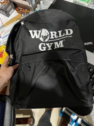 World Gym後背包 雙層袋