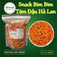 Snack Bim Bim Pea Toothpick 90 Food Zip bag 500G crispy, delicious and armpit-aching