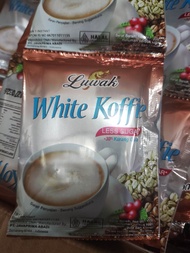 Luwak White koffe Premium less Sugar (renceng)