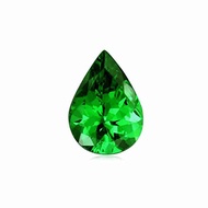 0.95 Cts of 7.20x5.15x3.70 mm A+ Pear Tanzanian Tsavorite Garnet (1 pc) Loose Gemstone