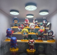 Cosbi disney dc Marvel Q版公仔 hottoy 盲盒 復仇者聯盟 Iron Man 公仔 Funko Pop 公仔 Marvel & Star Wars 蜘蛛俠 Q 版公仔