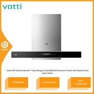 Vatti V931 Artemis Series T Type Range Hood 1860m3/h Suction Power with Steam & Hot Auto Clean