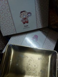 大口仔甜點架 Hello Kitty 金屬托盤微熱山丘 甜品 x Sanrio My Melody 雙層afternoon tea碟