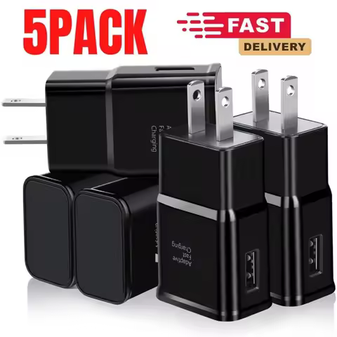 5Pcs 5V 2A 9V 1.67A AC home Travel Wall charger Adapters For IPhone Samsung S10 S20 Note 10 htc lg A