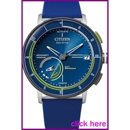 [click here][Citizen] Eco-Drive Light Powered Smart Watch Eco-Drive Riiiver Rubber Band Model BZ7014-06L Men's Blue