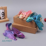 COOL Feathered Wyvern Dragon 3D Printed Dragon Articulated Dragon Dragon 3D Printed Toys Desktop Pet