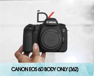 SECOND KAMERA CANON EOS 6D BODY ONLY KODE 362