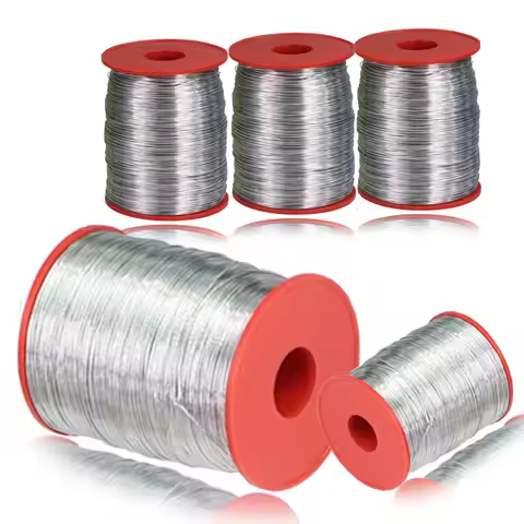 0.4mm 0.55mm 250G 500G 1000G Stainless Steel Bee Wire Iron Hive for Beehive Foundation Frame Beekeep