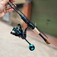 Bộ Cần UL Cán Bóng Chày Đứng - Golden mud carp - Kết hợp Máy Đứng Takumi HZ1000