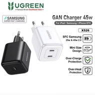 Adapter Charger Head Travel iPad Handphone Tab Samsung Fold 3 4 S20 S22 S23 S23+ Note 10 10+ 20 S7 S