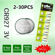 2-30PCS CR927 3V Lithium Battery DL927 BR927 LM927 ECR927 For Watch Car Remote Control Clock Electri