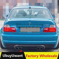 On sale For BMW E46 ABS Car Rear Bumper Lip Spoiler Diffuser For 3 Series 318i 320i 325i 328i M3 199