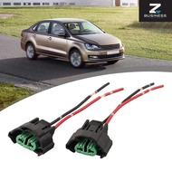 ZS  2PCS H8 H11 Bulb Socket Wire  Harness Wiring Holder Car Headlight Fog Lamps