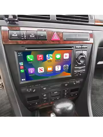 Carplay DSP IPS Android 14.0 12GB +256GB 8Core Multimedia Player GPS RDS Radio Bluetooth Wifi For Au