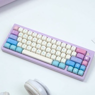 MOA Profile Keycap 126 Keycap PBT การระเหิดห้าด้านสำหรับคีย์บอร์ดแบบกลไกเชอร์รี่สวิตช์ MX RK61/Anne 