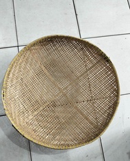 Ayakan Bambu Cekung / Saringan Pelentung Bambu / Ayaman Bambu Murah
