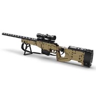 【免運】AWM狙擊搶兼容樂高槍 m24黑科技遠程八倍鏡 高難度二年級積木槍玩具