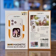 門市全新現貨!! USATISFY 迷你磁吸手機後鏡自拍同屏聲音濾鏡同步無線後置自拍顯示器 T3MINI