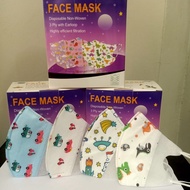 ITSHOP - Masker Duckbill Anak Earloop 3ply Facemask DuckBill 1 Box Isi