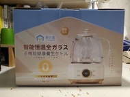 【日本進口 ｜ 辦公室神器】Yohome 智能恆溫全玻璃養生壺 PRO ｜ 1L 多功能健康花茶壺 ｜ 順豐到付