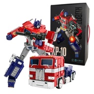 32cm Alloy Transformation Robot Optimus Prime Action Figure Collection Model Toys Boxed