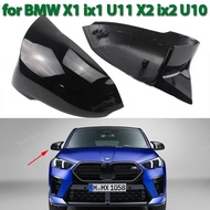 Glossy Black M style Rearview Exterior Side Mirror Caps for BMW X1 IX1 U11 U12, X2 IX2 U10 Accessori