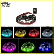 1set 60*90cm Car Chassis Atmosphere Light  One Tow Four /Led RGB Lights With /APP Control For Motorc