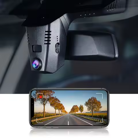 Fitcamx 4K Dash Cam for BMW 5/6/7 Series G30/G32/G11 2018-2023, Plug&Play, 2160P Night Vision WiFi D