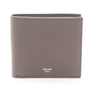 【二手】 CELINE雙折錢包，卡包，10B653GTZ09SR，灰色皮革，女雙折錢包，全新