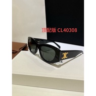 1: 1 Original Standard Real Shot, Top Version CL40308 Sunglasses Cat Eye Fashion High-End Female Sun