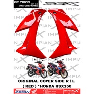COVER SIDE R / L ( RED ) *64600-K2P-M20ZA ( R ) / *64650-K2P-M20ZA ( L ) FOR HONDA RSX150 ORIGINAL B