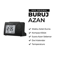 [1 TAHUN WARANTI] JAM BURUJ AZAN JAM AZAN MEJA SUARA AZAN SEBENAR