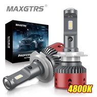 MAXGTRS 2x H1 H3 H7 H8 H11 HB3 HB4 9005 9006 D1 D2 D3 D4 4800K 16000LM CSP Led Bulb Chips