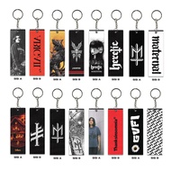 GANTUNGAN Keychain distro key chain brand clothing metal indonesia - Heretic - GVFI - foken - thanks