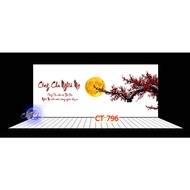 3d painting. stickers for aquariums, arowana fish tanks (back painting)