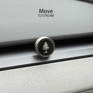 Move车载香薰 Car Air Vent Diffuser Fragrance Vent Clip Gifts栀子花礼物 Long Lasting Scent Odor Eliminator Pur